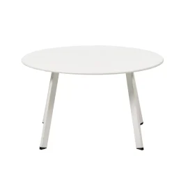 Mesas Auxiliares De Jardín<CASA Nurio Mesa Lounge Blanco Mate