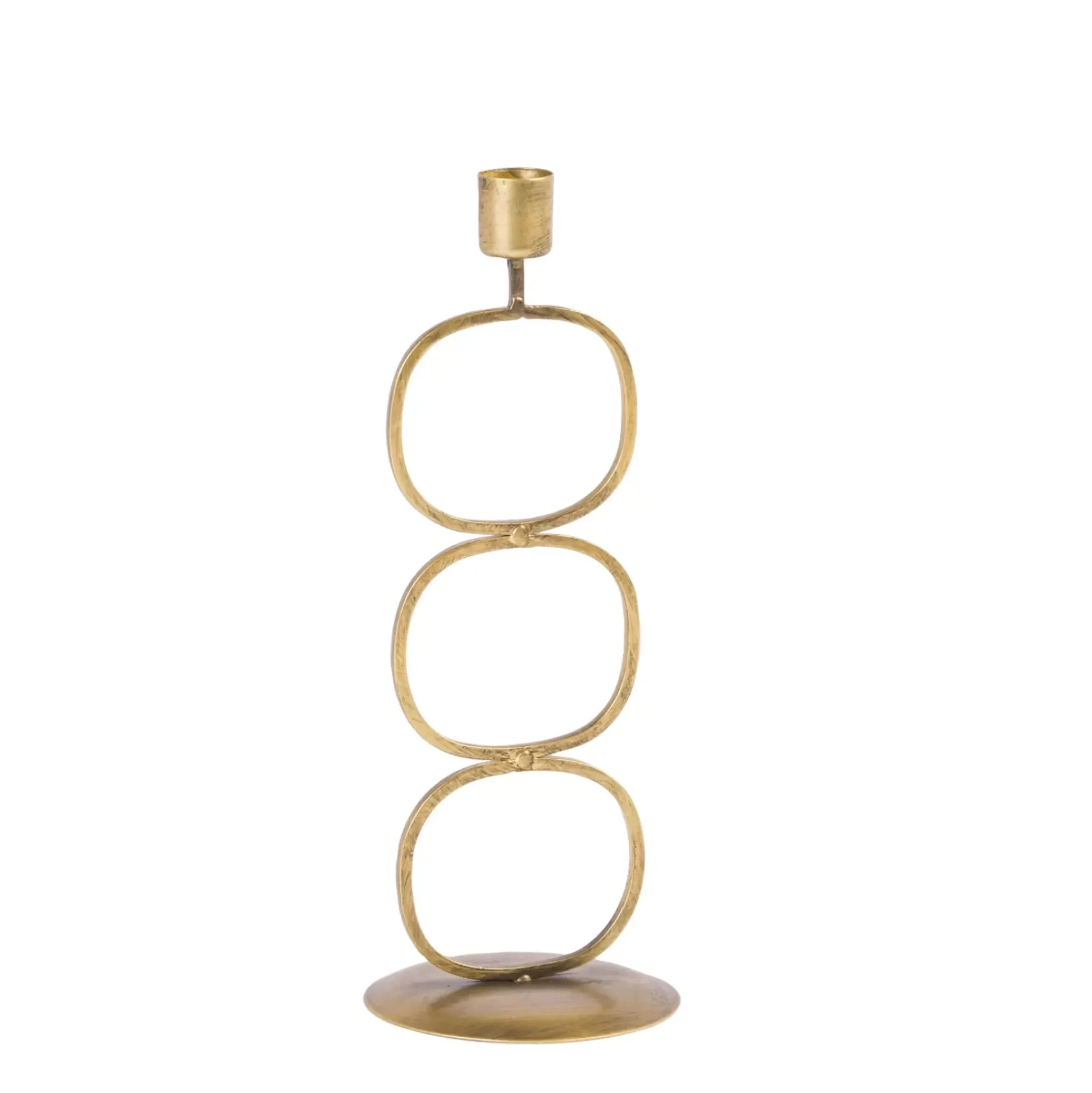 Candelabros<CASA Oval Portavelas Dorado