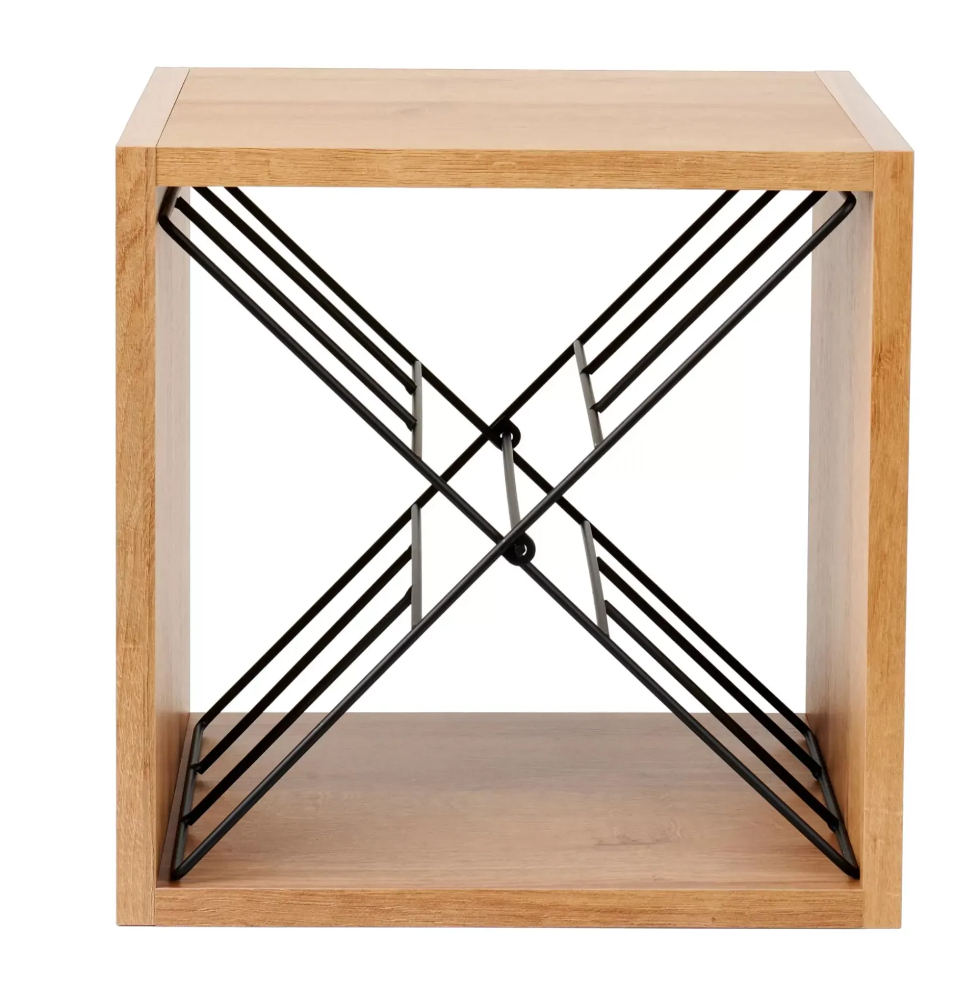 Accesorios Vino<CASA Oxo Botellero Negro, Natural, Multicolor