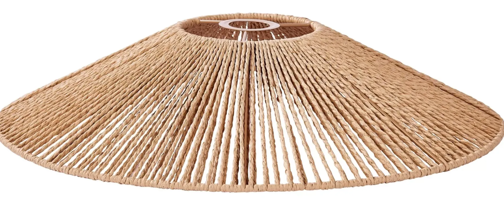 Lamparas Colgantes<CASA Paille Pantalla Natural