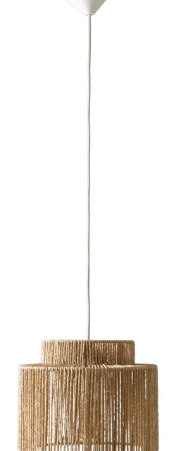 Lamparas Colgantes<CASA Paille Pantalla Natural