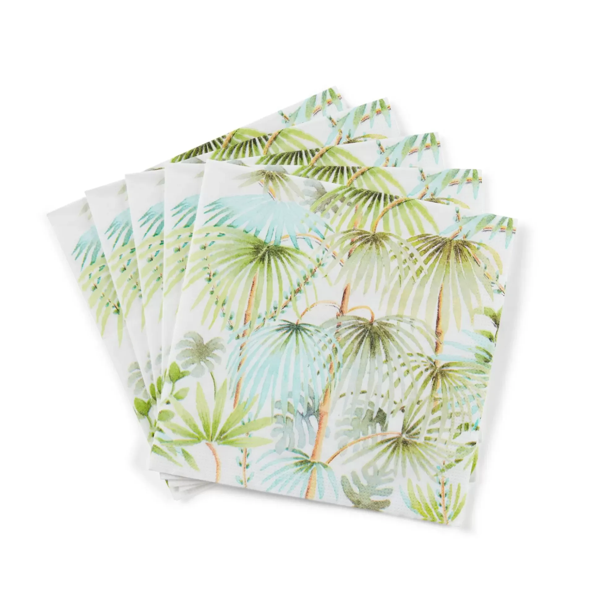 Servilletas<CASA Palmiers Paquete De 20 Servilletas Verde