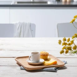 Fuentes Para Servir<CASA Panda Bandeja Natural