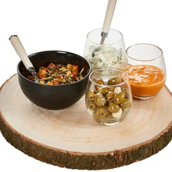 Fuentes Decorativas<CASA Paulo Fuente De Madera Marron