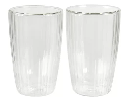 Vasos Para Té<CASA Pausa Vaso De Doble Pared Juego De 2 Transparente