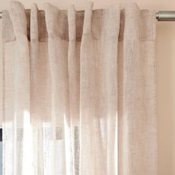 Cortinas<CASA Pazia Cortina Beis