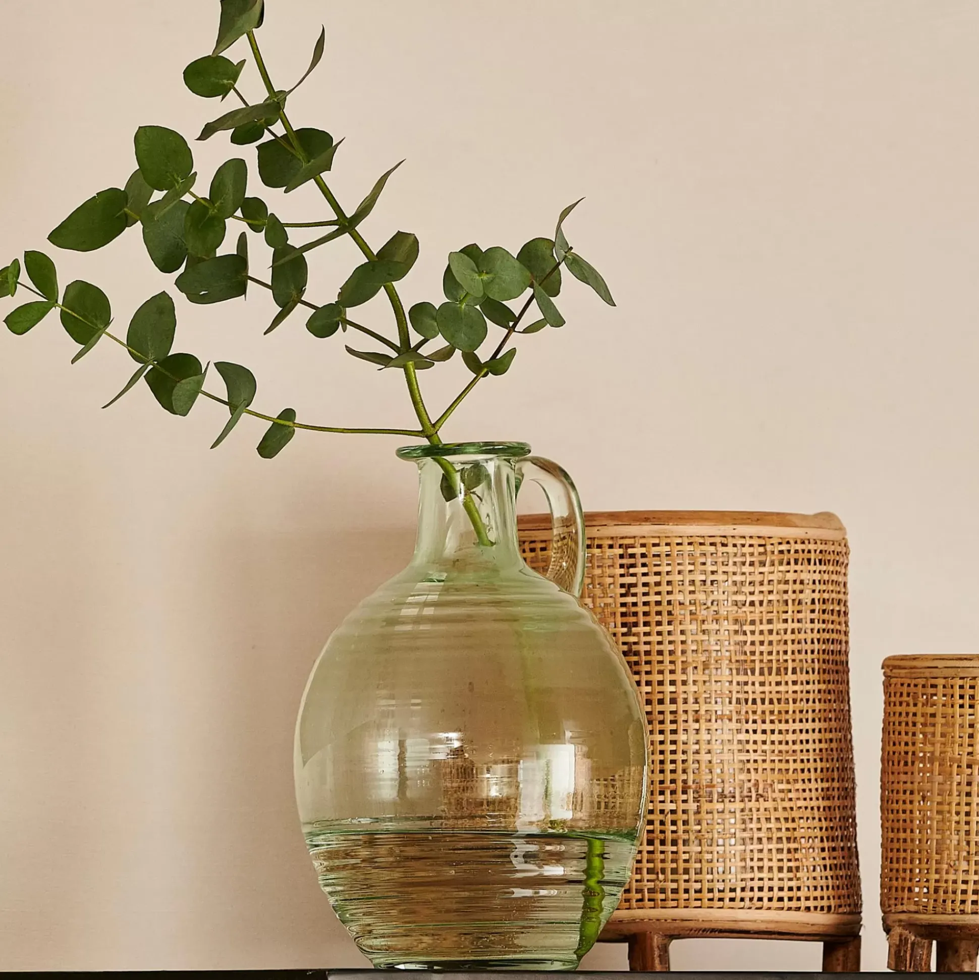 Floreros<CASA Peonia Florero Verde Claro