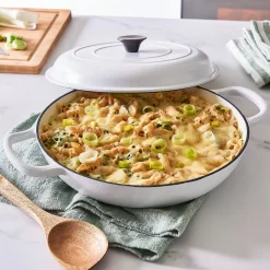 Ollas<CASA Pura Olla Hierro Fundido Blanco