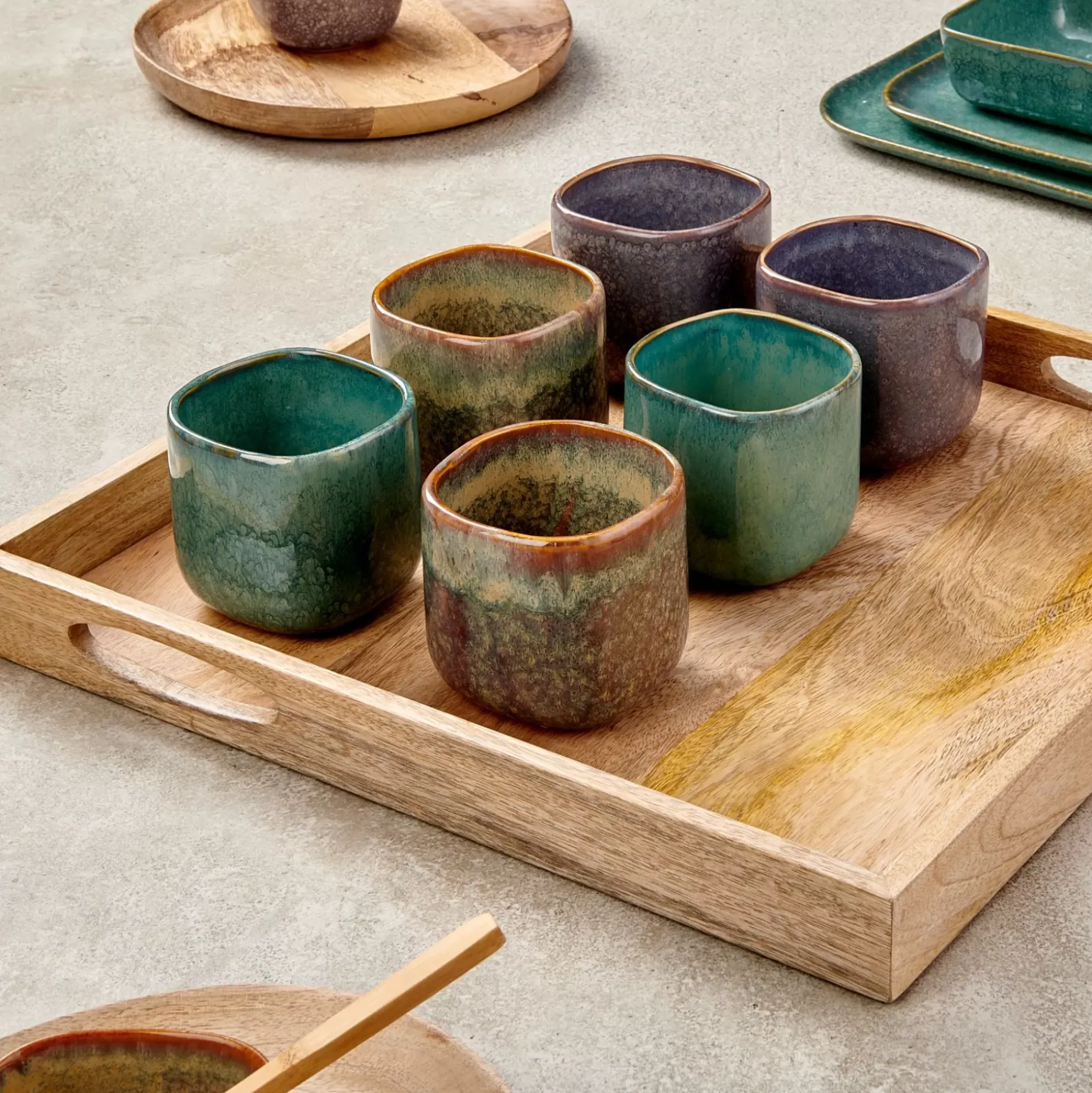 Bandejas<CASA Pure Luxury Bandeja Natural