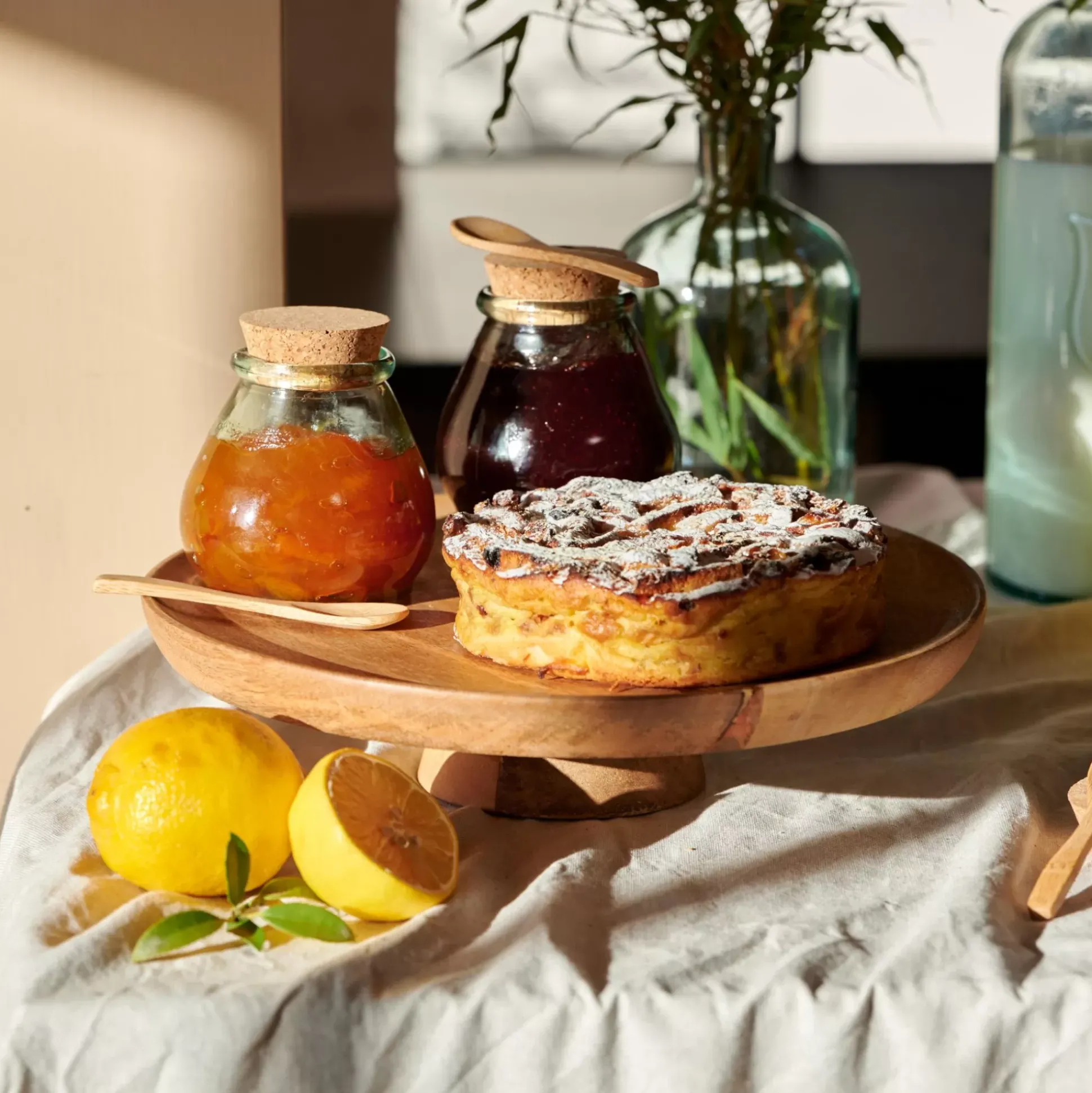 Fuentes Para Servir<CASA Pure Luxury Soporte Para Pastel Natural