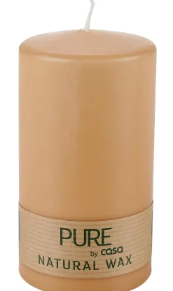 Velas<CASA Pure Vela Cilindrica Beis