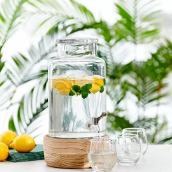 Dispensadores Bebidas<CASA Puri Bidon Con Grifo Transparente