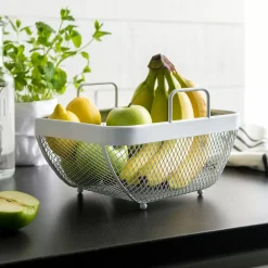 Accesorios De Cocina<CASA Puro Cesta Blanco