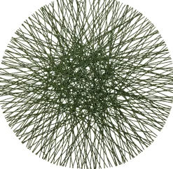 Manteles Individuales<CASA Rami Mantel Individual Verde