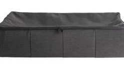 Cajas De Almacenamiento<CASA Rango Caja De Almacenaje Con Cierre De Cremallera Gris Oscuro