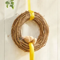 Flores Artificiales<CASA Rattan Corona Natural