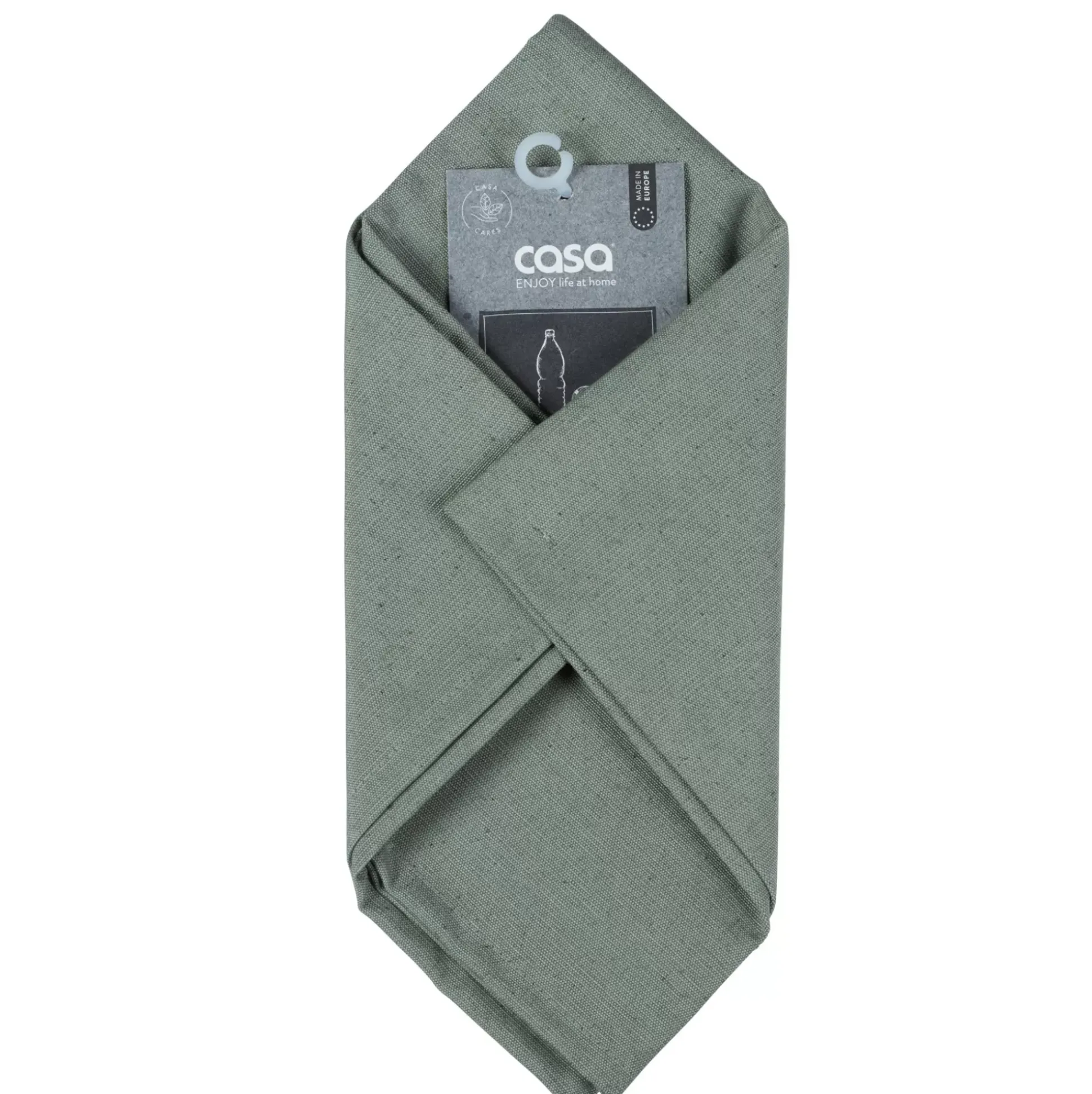 Servilletas<CASA Recycle Servilleta Verde Oliva