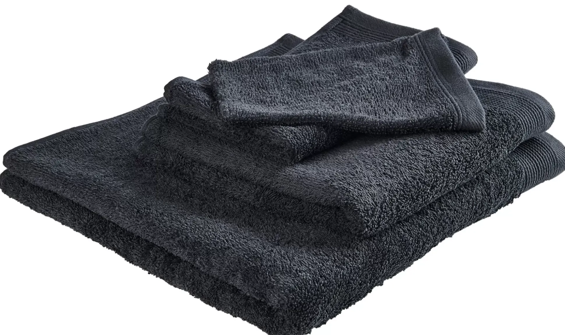 Toallas<CASA Recycle Toalla Antracita