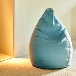 Pufs<CASA Relaxo Puf Azul