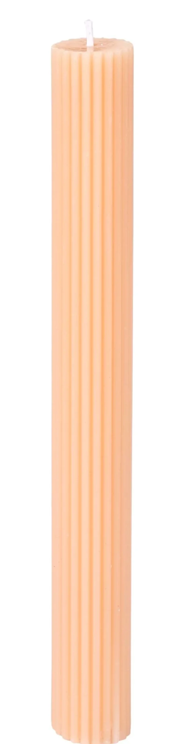 Velas<CASA Rib Vela Estriada Naranja