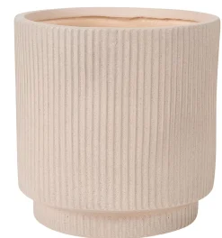 Maceteros De Jardín<CASA Roma Creme Macetero Crema