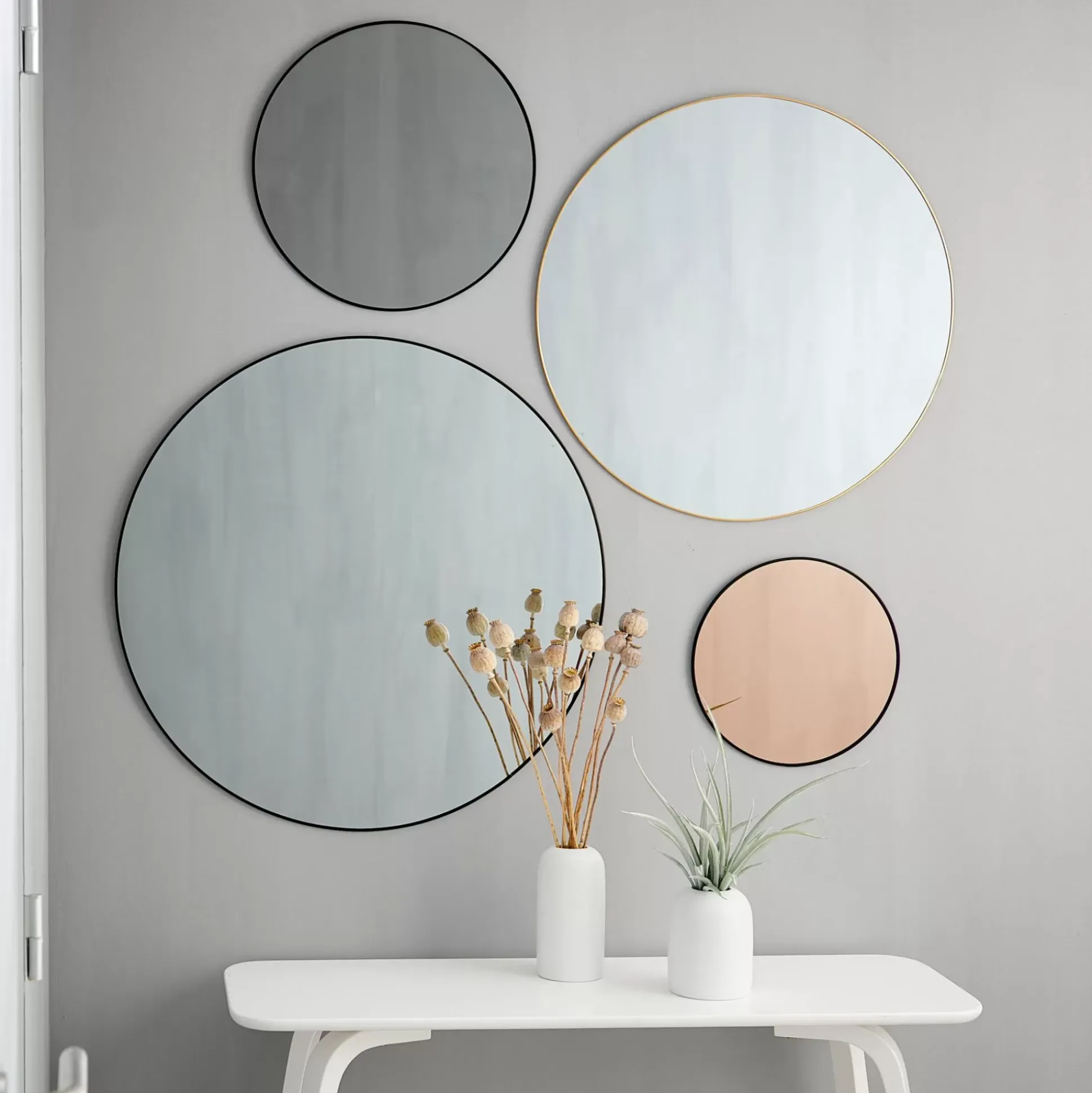 Espejos<CASA Ronda Espejo Dorado