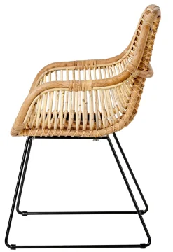 Sillas De Comedor<CASA Rotan Silla De Comedor Natural