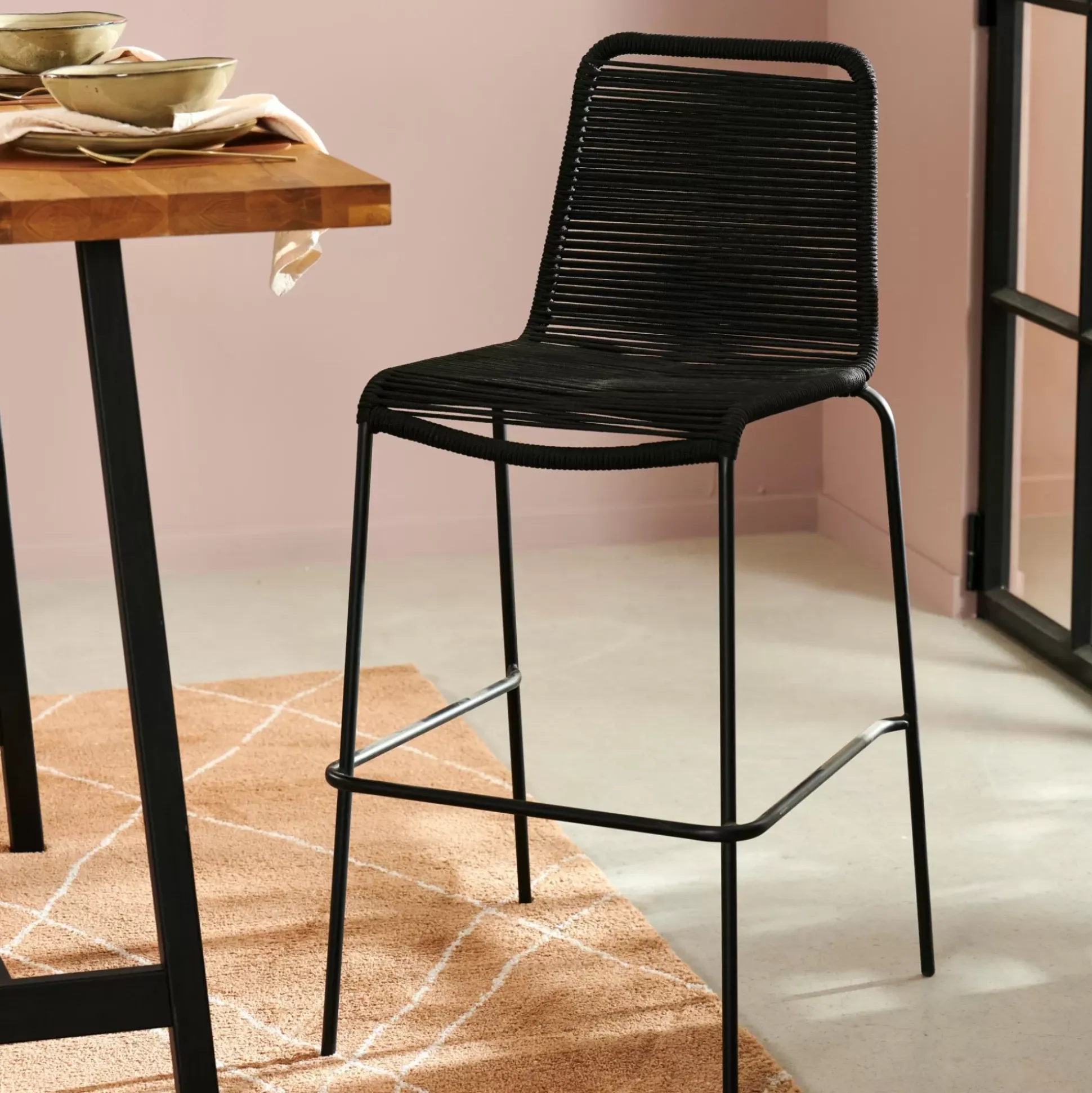Sillas De Bar<CASA Roy Negro