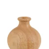 Floreros<CASA Rubberwood Florero Decorativo