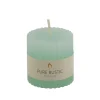 Velas<CASA Rustic Vela Estriada Menta