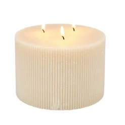 Velas<CASA Rustic Vela Rib Beis