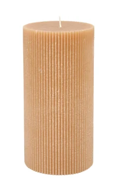 Velas<CASA Rustic Vela Rib Ocre