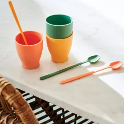 Accesorios Coctéles<CASA Samba Cucharilla Para Coctel Naranja