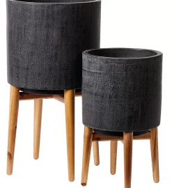 Soportes Para Plantas<CASA Scuro Macetero