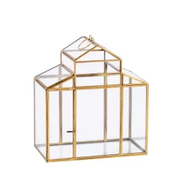 Soportes Para Plantas<CASA Serre Terrario De Plantas Dorado