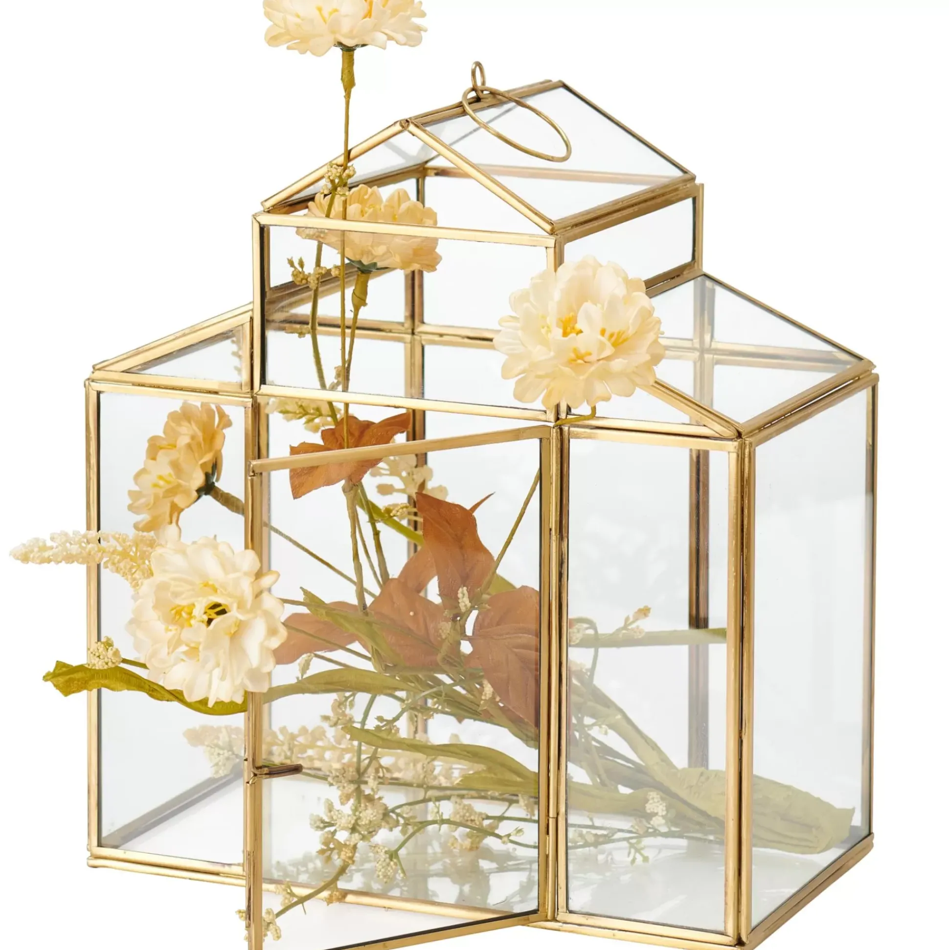 Soportes Para Plantas<CASA Serre Terrario De Plantas Dorado