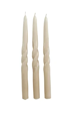 Velas<CASA Spiral Vela Taupe