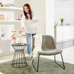 Mesas Auxiliares<CASA Strapes Mesa Auxiliar Negro