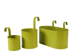 Colgadores Para Plantas<CASA Tanaman Macetero Colgante 4 Colores Verde