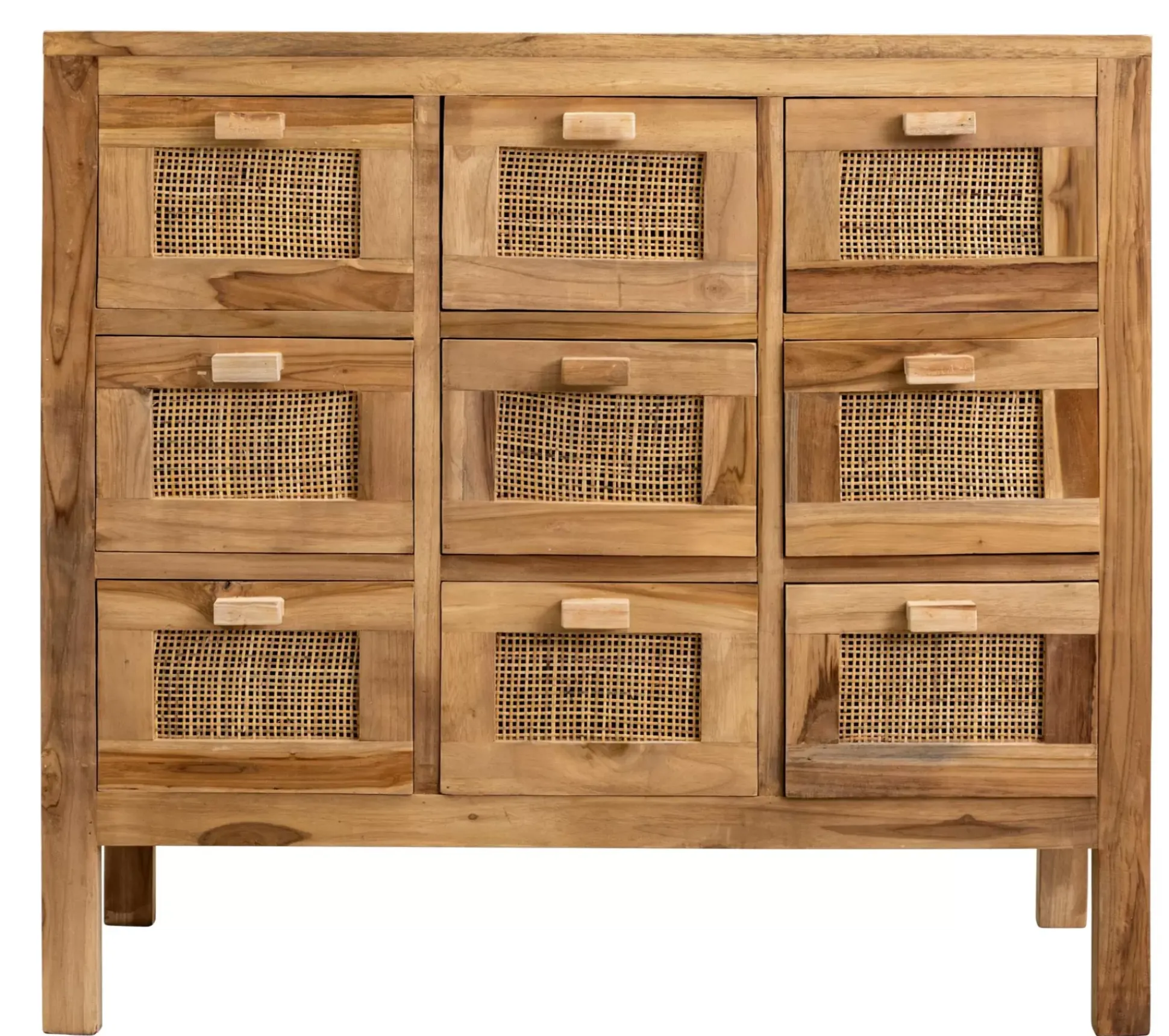 Cajoneras<CASA Teck Cajonera Farmacia Natural