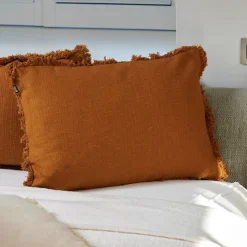Cojines<CASA Tibe Cojin Marron