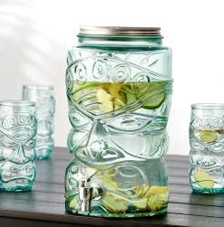 Dispensadores Bebidas<CASA Tiki Bidon Transparente