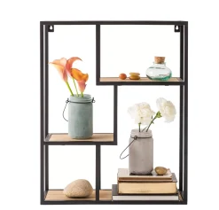 Estanterías<CASA Trapp Estanteria Para Colgar Negro