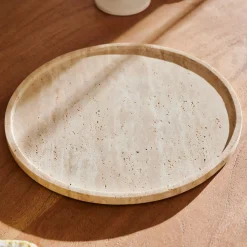 Fuentes Para Servir<CASA Travi Bandeja Para Presentar Natural