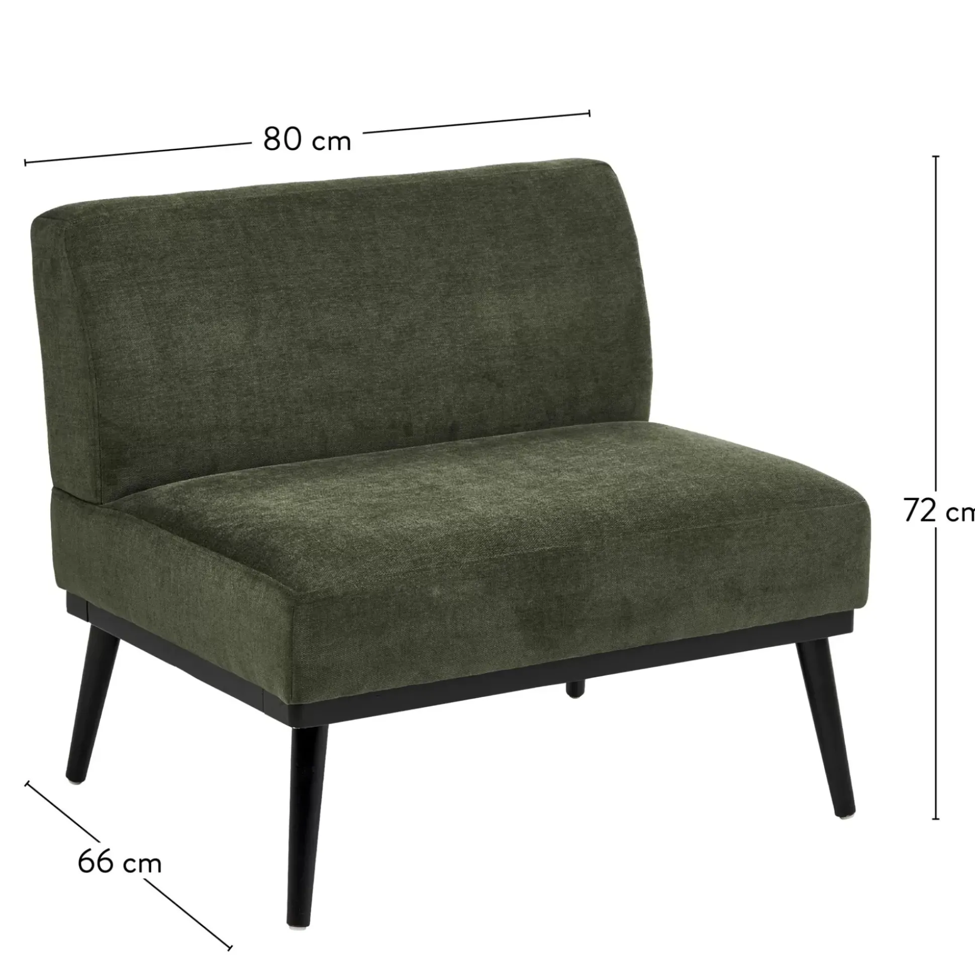 Sofás<CASA Trino Butaca Verde