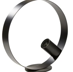 Lamparas De Mesa<CASA Tulle Lampara De Mesa Negro