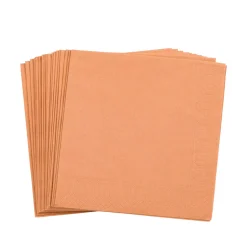 Servilletas<CASA Uni Paquete De 20 Servilletas Marron