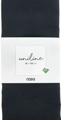 Caminos De Mesa<CASA Uniline Camino De Mesa Negro