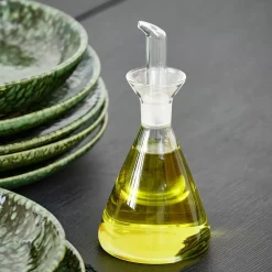 Aceiteras<CASA Vergine Jarra Aceite Vinagre Transparente