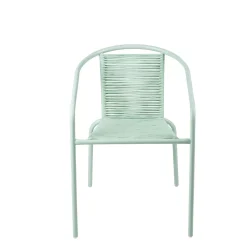 Sillas De Jardín<CASA Verona Silla Apilable Aguamarina
